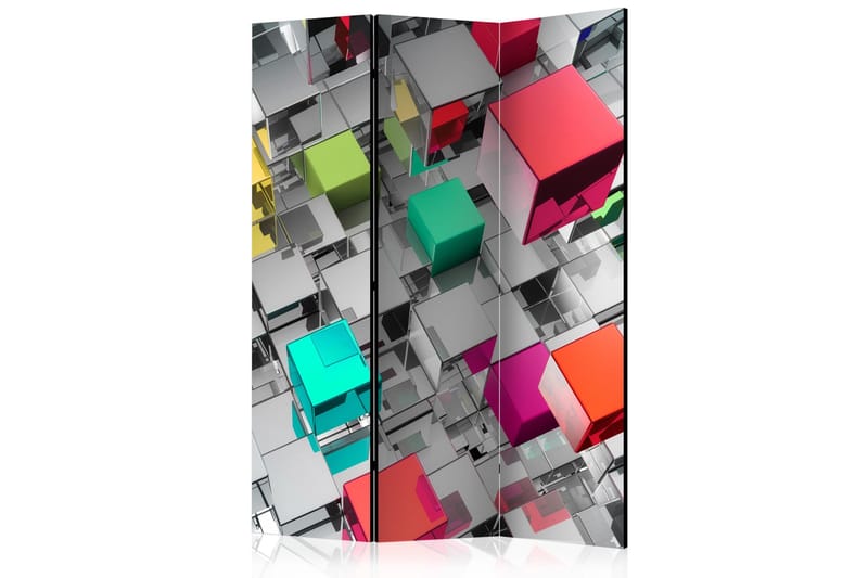 COLOURS OF METAL Rumsavdelare 135x172 cm, Artgeist sp. z o. o.