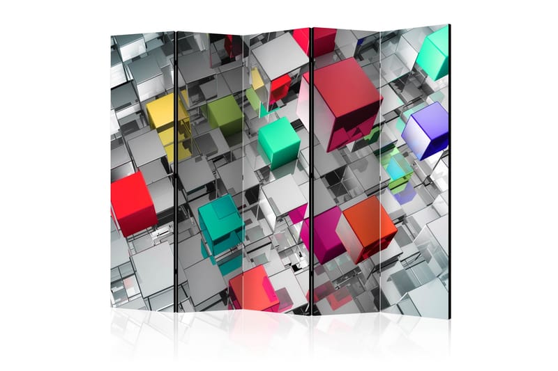 COLOURS OF METAL Rumsavdelare 225x172 cm - Artgeist sp. z o. o. - Inredning & dekor - Dekor & inredningsdetaljer - Rumsavdelare