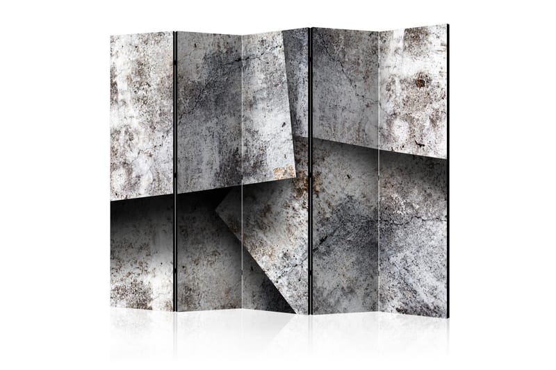 CONCRETE CARDS Rumsavdelare 225x172 cm, Artgeist sp. z o. o.