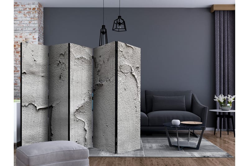 Rumsavdelare - Concrete nothingness II 225x172 - Artgeist sp. z o. o. - Inredning & dekor - Dekor & inredningsdetaljer - Rumsavdelare