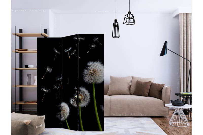 Rumsavdelare - Dandelions in the wind 135x172 - Artgeist sp. z o. o. - Inredning & dekor - Dekor & inredningsdetaljer - Rumsavdelare