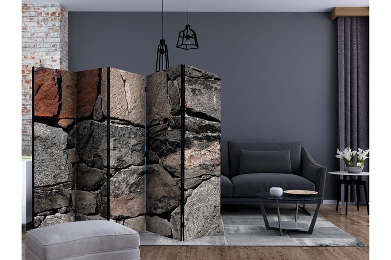 DARK STONES Rumsavdelare 225x172 cm - Artgeist sp. z o. o. - Inredning & dekor - Dekor & inredningsdetaljer - Rumsavdelare