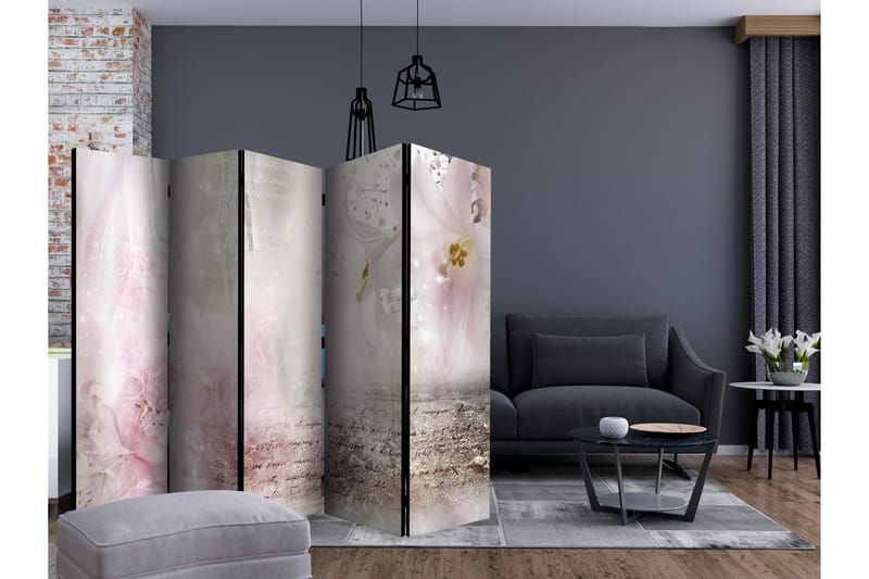 DELICATE LILIES Rumsavdelare 225x172 cm - Artgeist sp. z o. o. - Inredning & dekor - Dekor & inredningsdetaljer - Rumsavdelare