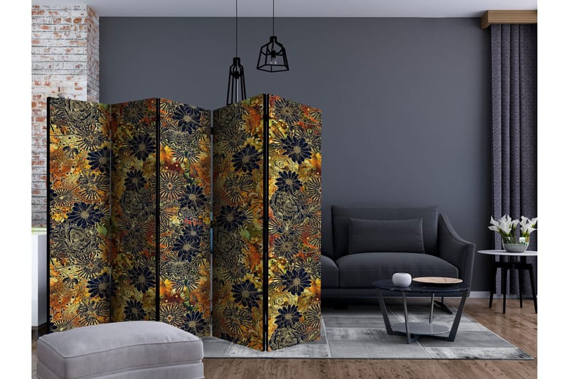 Rumsavdelare - Floral Madness II 225x172 - Artgeist sp. z o. o. - Inredning & dekor - Dekor & inredningsdetaljer - Rumsavdelare