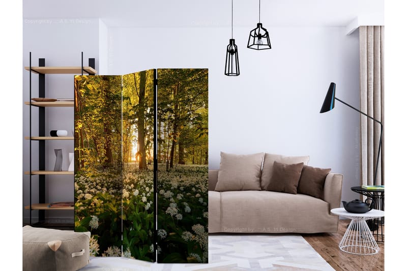 FOREST FLORA Rumsavdelare 135x172 cm - Artgeist sp. z o. o. - Inredning & dekor - Dekor & inredningsdetaljer - Rumsavdelare