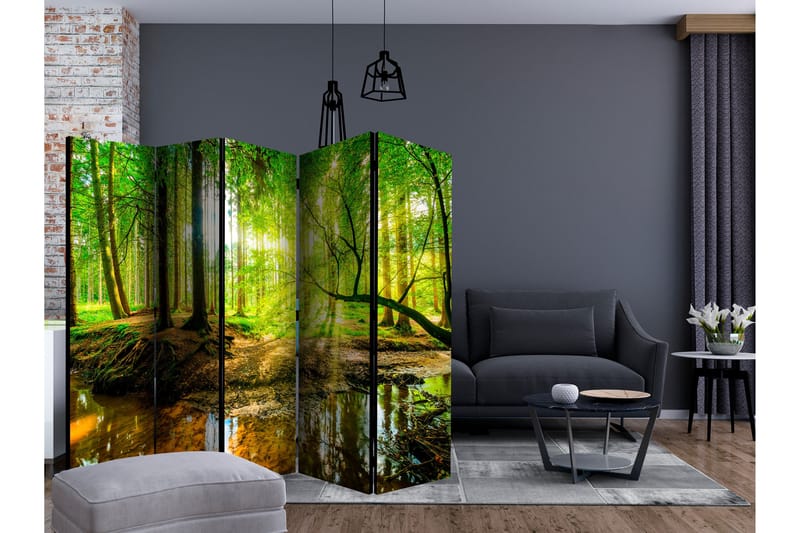FOREST STREAM Rumsavdelare 225x172 cm - Artgeist sp. z o. o. - Inredning & dekor - Dekor & inredningsdetaljer - Rumsavdelare