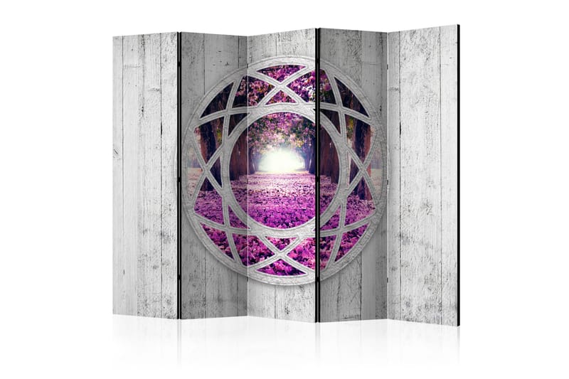 FUCHSIA LANDSCAPE Rumsavdelare 225x172 cm - Artgeist sp. z o. o. - Inredning & dekor - Dekor & inredningsdetaljer - Rumsavdelare