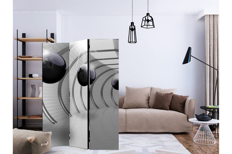 FUTURISTIC TUNNEL Rumsavdelare 135x172 cm - Artgeist sp. z o. o. - Inredning & dekor - Dekor & inredningsdetaljer - Rumsavdelare