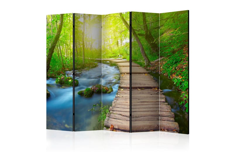 Rumsavdelare - Green forest II 225x172, Artgeist sp. z o. o.