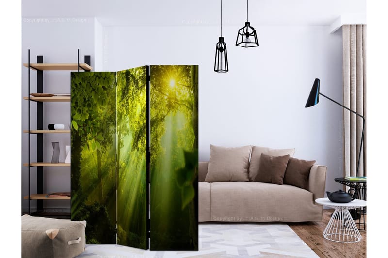 IN A SECRET FOREST Rumsavdelare 135x172 cm - Artgeist sp. z o. o. - Inredning & dekor - Dekor & inredningsdetaljer - Rumsavdelare