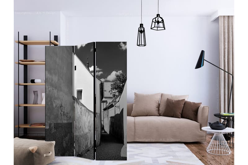 Kadira Rumsavdelare 135x172 cm - Svart/Vit - Inredning & dekor - Dekor & inredningsdetaljer - Rumsavdelare
