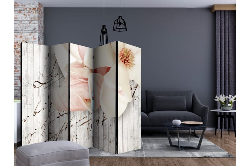 LOVE LETTER Rumsavdelare 225x172 cm - Artgeist sp. z o. o. - Inredning & dekor - Dekor & inredningsdetaljer - Rumsavdelare