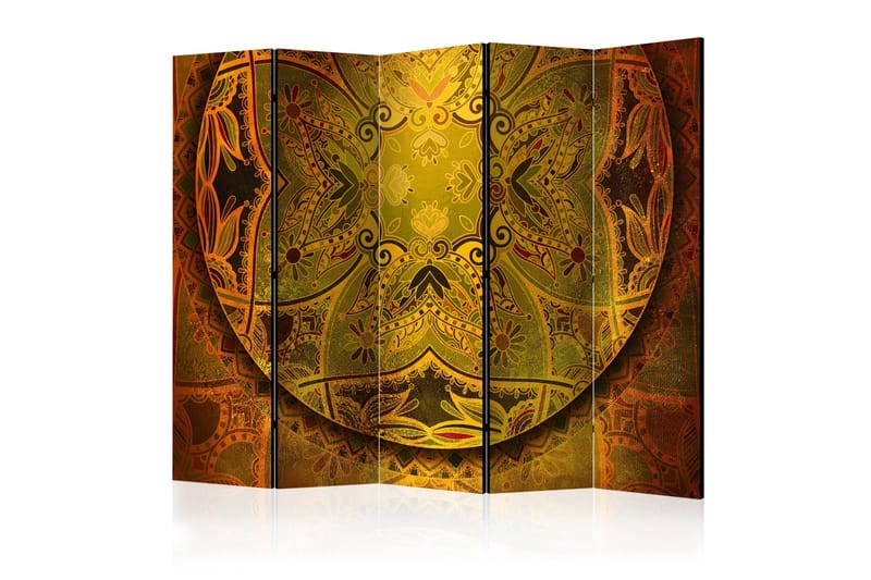MANDALA GOLDEN POEM Rumsavdelare 225x172 cm - Artgeist sp. z o. o. - Inredning & dekor - Dekor & inredningsdetaljer - Rumsavdelare