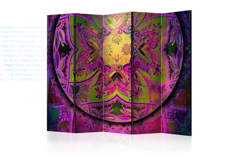 MANDALA PINK EXPRESSION Rumsavdelare 225x172 cm - Artgeist sp. z o. o. - Inredning & dekor - Dekor & inredningsdetaljer - Rumsavdelare