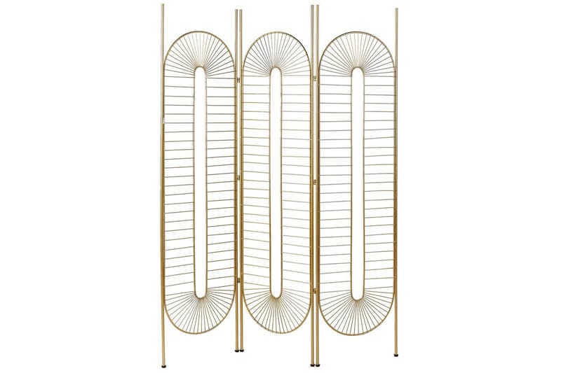 Rumsavdelare med 3 paneler Noale Guld, Guld