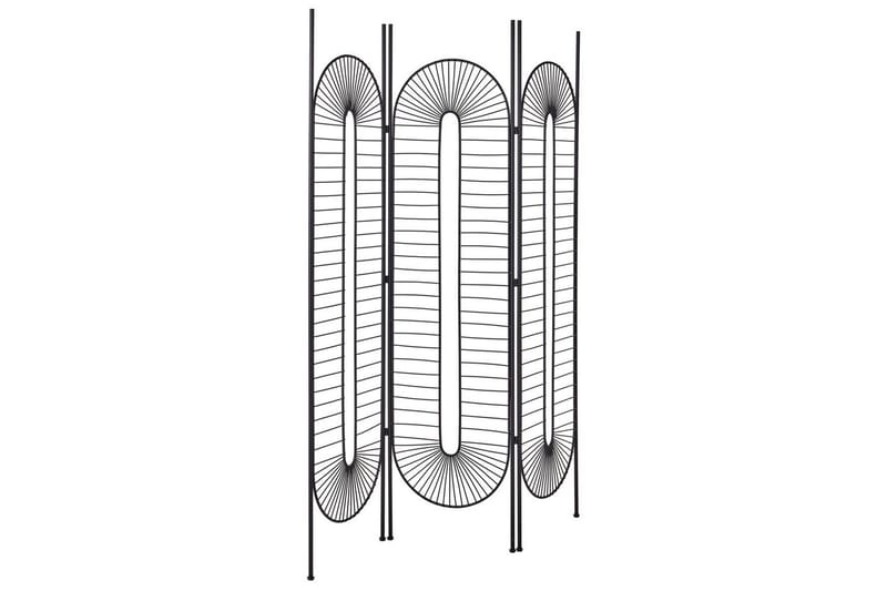 Rumsavdelare med 3 paneler Noale Svart - Svart - Inredning & dekor - Dekor & inredningsdetaljer - Rumsavdelare