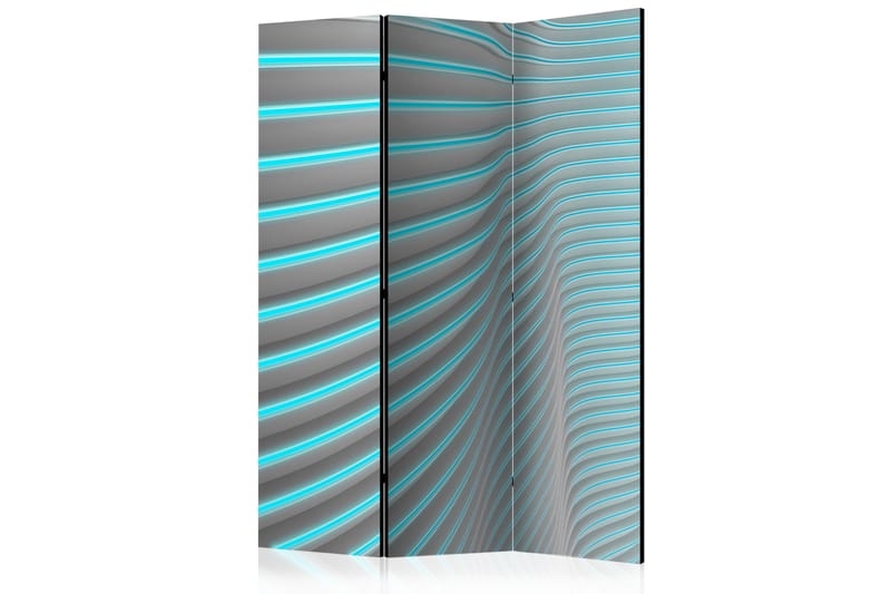 NEON BLUE Rumsavdelare 135x172 cm, Artgeist sp. z o. o.