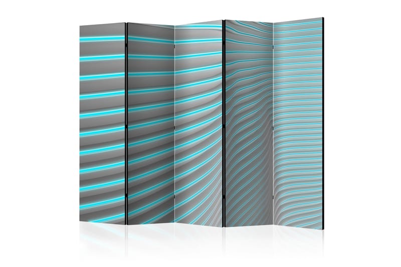 NEON BLUE Rumsavdelare 225x172 cm - Artgeist sp. z o. o. - Inredning & dekor - Dekor & inredningsdetaljer - Rumsavdelare