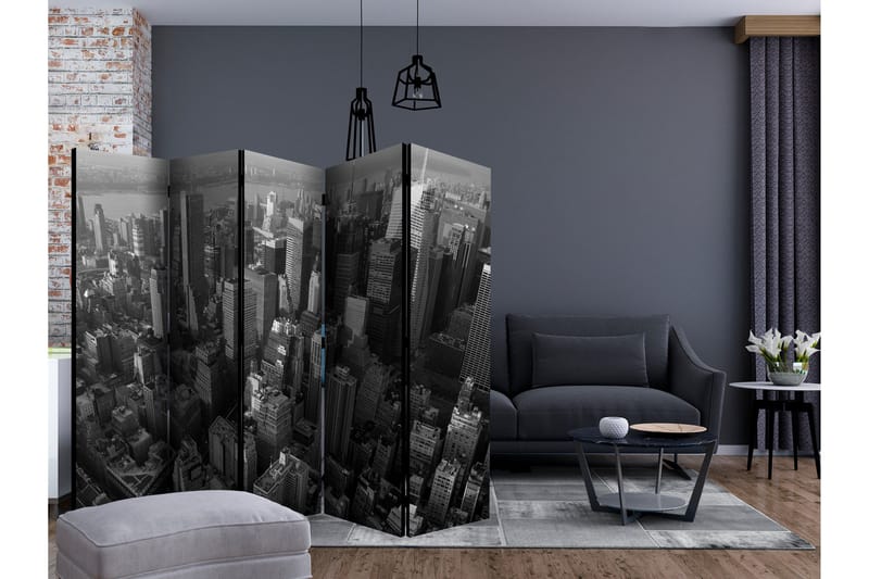 Rumsavdelare - New York: skyscrapers 225x172 - Artgeist sp. z o. o. - Inredning & dekor - Dekor & inredningsdetaljer - Rumsavdelare