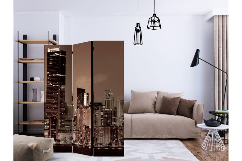 NIGHT LIFE IN MIAMI Rumsavdelare 135x172 cm - Artgeist sp. z o. o. - Inredning & dekor - Dekor & inredningsdetaljer - Rumsavdelare