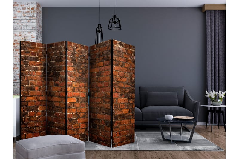 Rumsavdelare - Old Brick Wall II 225x172 - Artgeist sp. z o. o. - Inredning & dekor - Dekor & inredningsdetaljer - Rumsavdelare