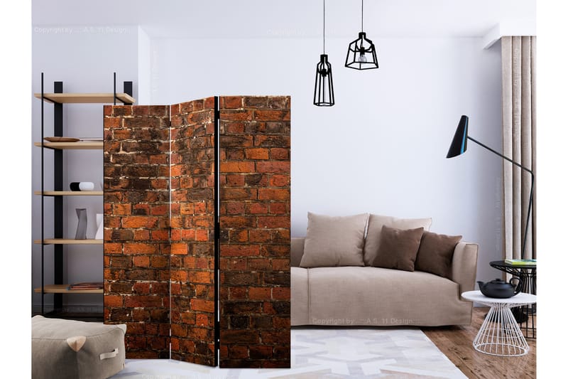 OLD BRICK WALL Rumsavdelare 135x172 cm - Artgeist sp. z o. o. - Inredning & dekor - Dekor & inredningsdetaljer - Rumsavdelare
