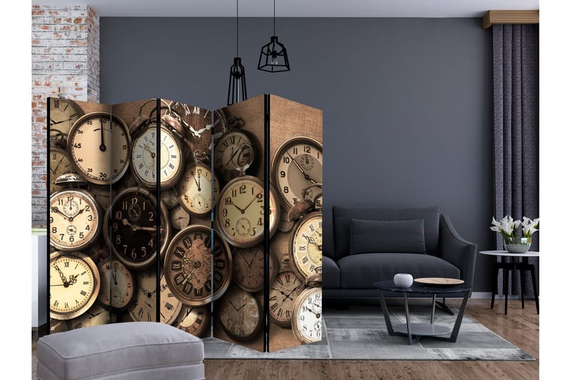 Rumsavdelare - Old Clocks II 225x172 - Artgeist sp. z o. o. - Inredning & dekor - Dekor & inredningsdetaljer - Rumsavdelare