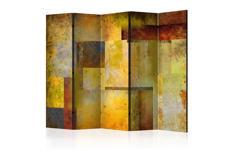 ORANGE HUE OF ART EXPRESSION Rumsavdelare 225x172 cm, Artgeist sp. z o. o.