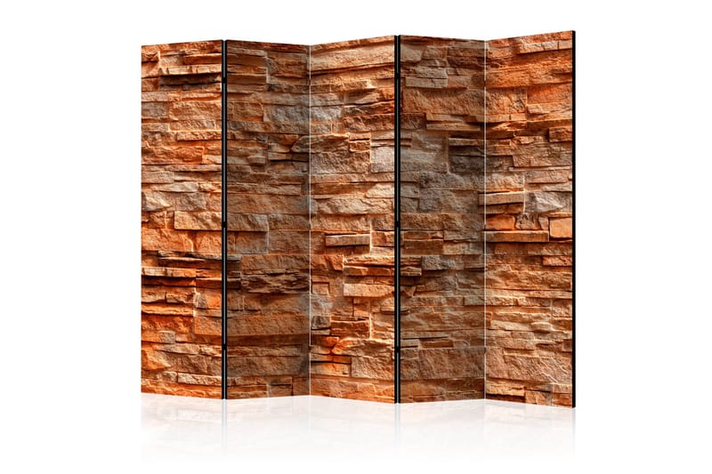 ORANGE STONE Rumsavdelare 225x172 cm - Artgeist sp. z o. o. - Inredning & dekor - Dekor & inredningsdetaljer - Rumsavdelare