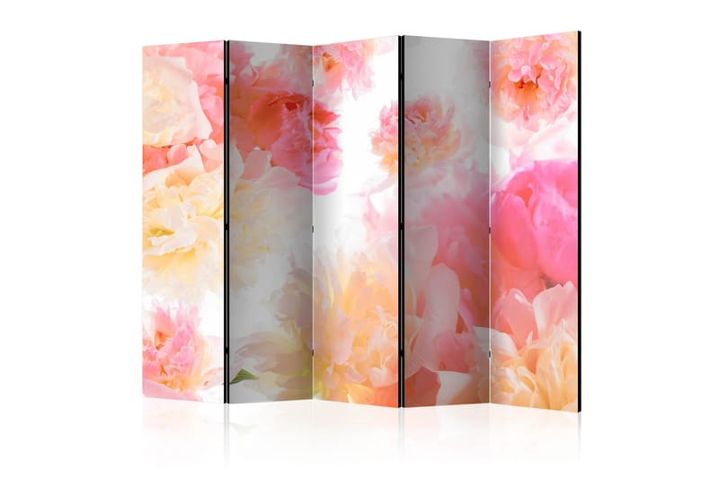 PASTEL PEONIES Rumsavdelare 225x172 cm - Artgeist sp. z o. o. - Inredning & dekor - Dekor & inredningsdetaljer - Rumsavdelare