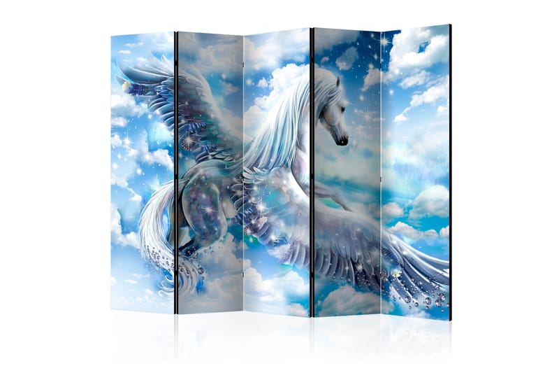 PEGASUS (BLUE) Rumsavdelare 225x172 cm - Artgeist sp. z o. o. - Inredning & dekor - Dekor & inredningsdetaljer - Rumsavdelare