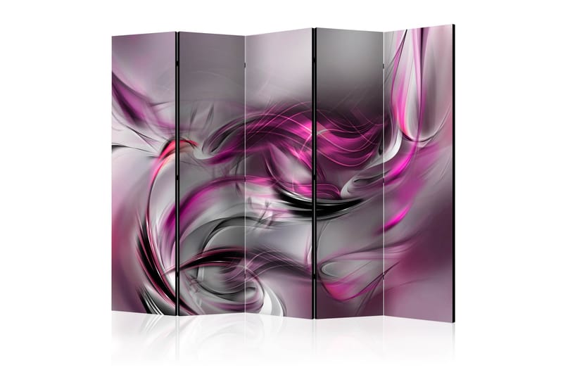 PINK SWIRLS Rumsavdelare 225x172 cm, Artgeist sp. z o. o.