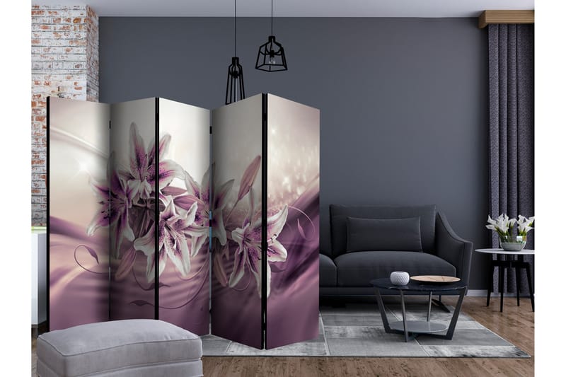 PURPLE SECRECY Rumsavdelare 225x172 cm - Artgeist sp. z o. o. - Inredning & dekor - Dekor & inredningsdetaljer - Rumsavdelare