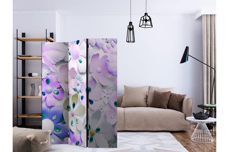PURPLE SWEETNESS Rumsavdelare 135x172 cm - Artgeist sp. z o. o. - Inredning & dekor - Dekor & inredningsdetaljer - Rumsavdelare