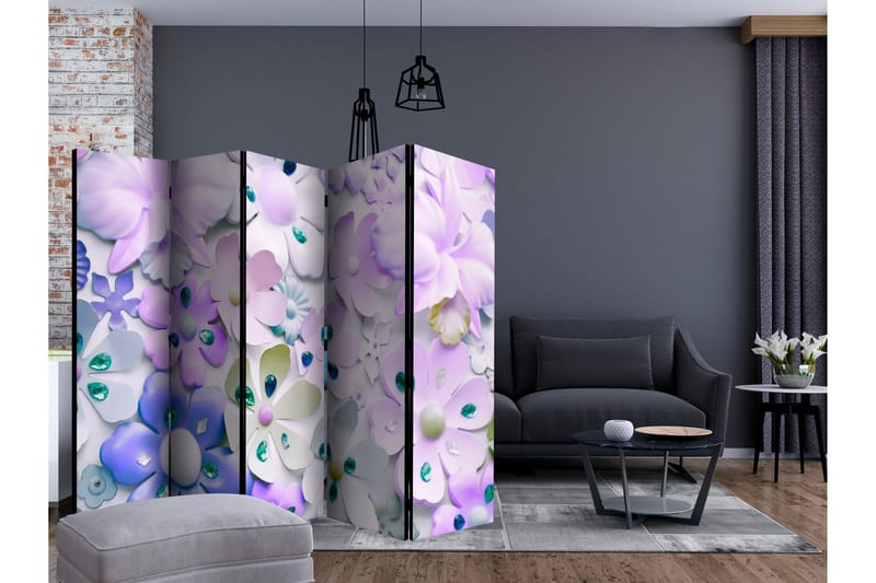 PURPLE SWEETNESS Rumsavdelare 225x172 cm - Artgeist sp. z o. o. - Inredning & dekor - Dekor & inredningsdetaljer - Rumsavdelare