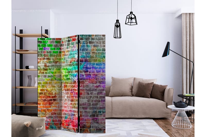 Rumsavdelare - Rainbow Wall 135x172 - Artgeist sp. z o. o. - Inredning & dekor - Dekor & inredningsdetaljer - Rumsavdelare