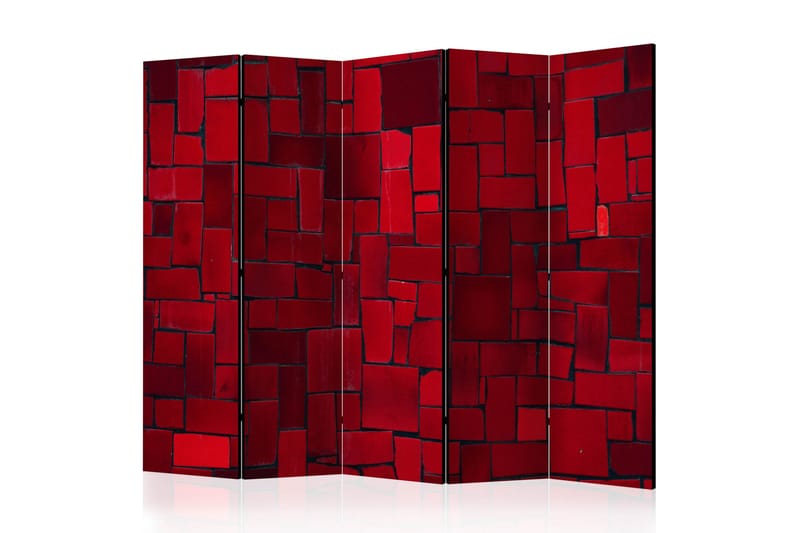 RED IMAGINATION Rumsavdelare 225x172 cm - Artgeist sp. z o. o. - Inredning & dekor - Dekor & inredningsdetaljer - Rumsavdelare