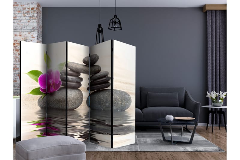 RESTING ORCHID Rumsavdelare 225x172 cm - Artgeist sp. z o. o. - Inredning & dekor - Dekor & inredningsdetaljer - Rumsavdelare