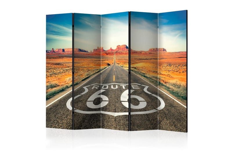 ROUTE 66 Rumsavdelare 225x172 cm - Artgeist sp. z o. o. - Inredning & dekor - Dekor & inredningsdetaljer - Rumsavdelare