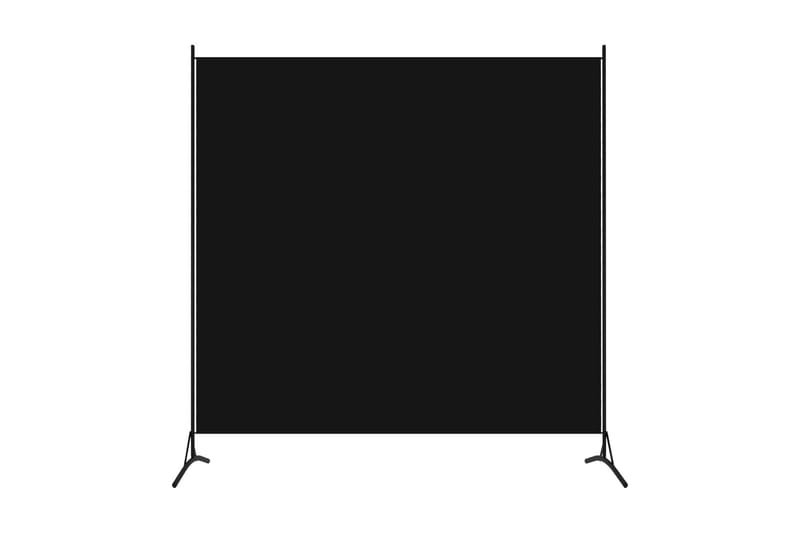 Rumsavdelare 1 panel svart 175x180 cm - Svart - Inredning & dekor - Dekor & inredningsdetaljer - Rumsavdelare