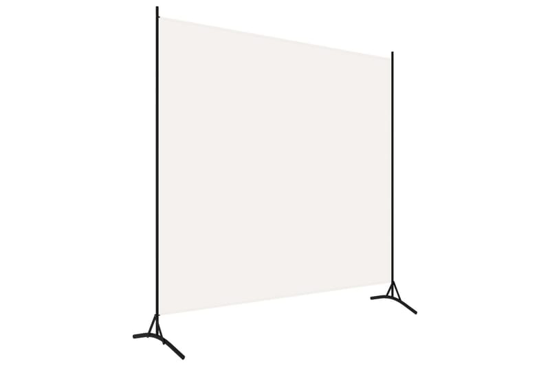 Rumsavdelare 1 panel gräddvit 175x180 cm - Vit - Inredning & dekor - Dekor & inredningsdetaljer - Rumsavdelare