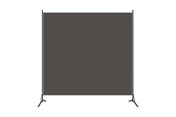 Rumsavdelare 1 panel antracit 175x180 cm