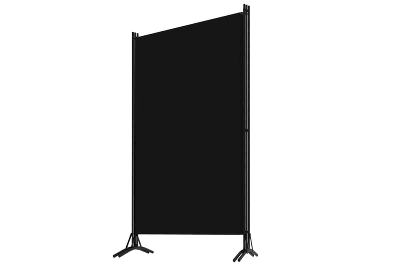 Rumsavdelare 3 paneler svart 260x180 cm - Svart - Inredning & dekor - Dekor & inredningsdetaljer - Rumsavdelare