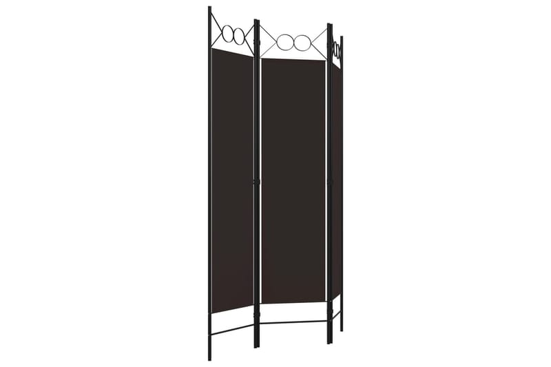 Rumsavdelare 3 paneler brun 120x180 cm - Brun - Inredning & dekor - Dekor & inredningsdetaljer - Rumsavdelare