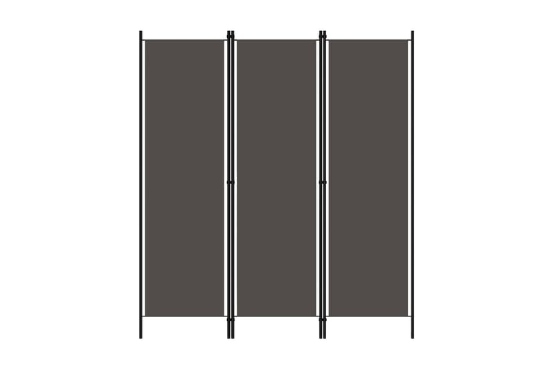 Rumsavdelare 3 paneler antracit 150x180 cm - Grå - Inredning & dekor - Dekor & inredningsdetaljer - Rumsavdelare