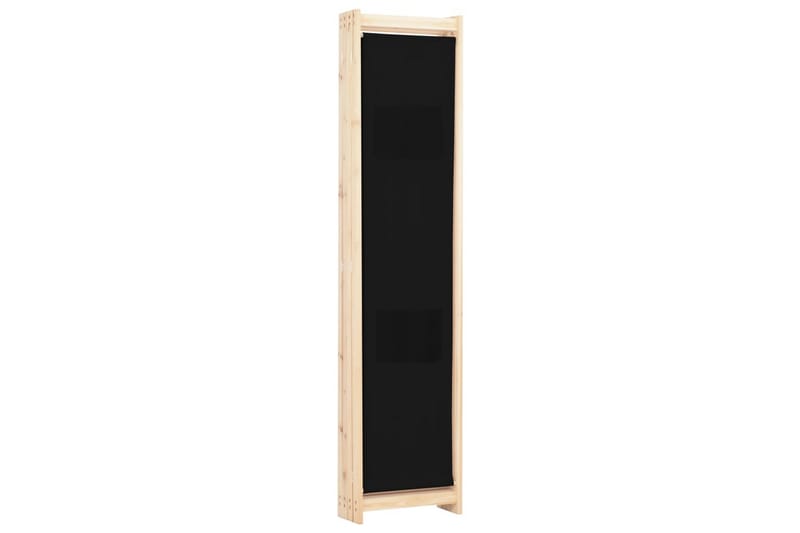 Rumsavdelare 4 paneler 160x170x4 cm svart tyg - Inredning & dekor - Dekor & inredningsdetaljer - Rumsavdelare