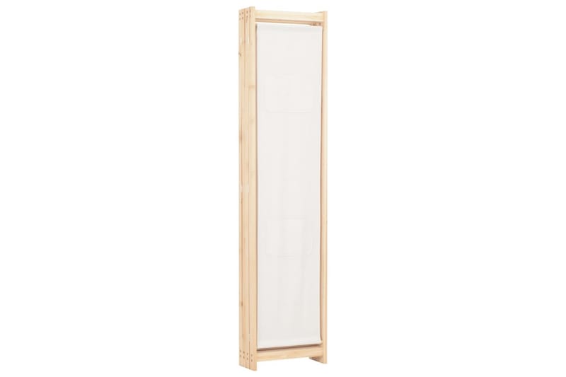 Rumsavdelare 4 paneler 160x170x4 cm gräddvit tyg - Inredning & dekor - Dekor & inredningsdetaljer - Rumsavdelare