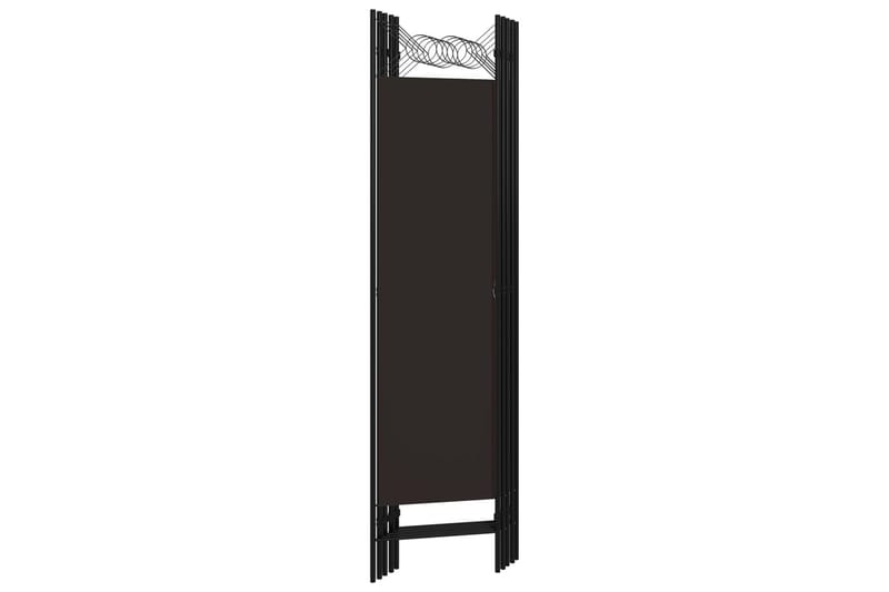 Rumsavdelare 5 paneler brun 200x180 cm - Brun - Inredning & dekor - Dekor & inredningsdetaljer - Rumsavdelare