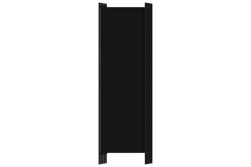 Rumsavdelare 5 paneler svart 250x180 cm - Svart - Inredning & dekor - Dekor & inredningsdetaljer - Rumsavdelare