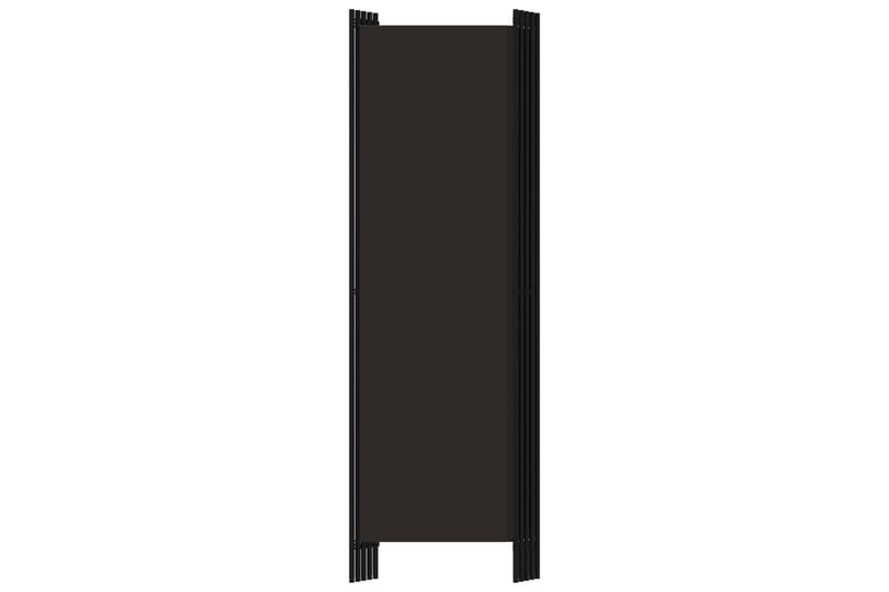 Rumsavdelare 5 paneler brun 250x180 cm - Brun - Inredning & dekor - Dekor & inredningsdetaljer - Rumsavdelare